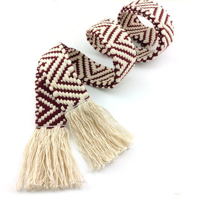 jakość  40mm*210cm  Cotton Webbing Waist Strap For Garment Accessories fabryka