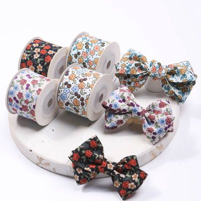 Personalizowana Eco Friendly 25mm Branded Fabric Tape Roll OEM/ODM Service Drukowana wstążka wzoru