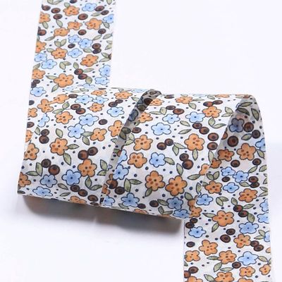 Personalizowana Eco Friendly 25mm Branded Fabric Tape Roll OEM/ODM Service Drukowana wstążka wzoru