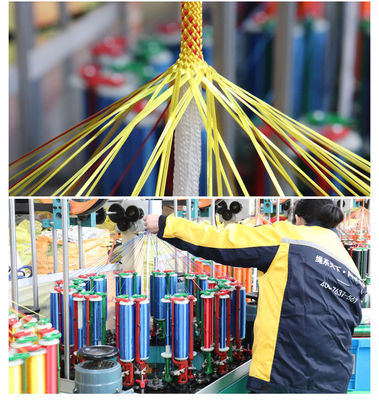 2000lbs Nylon Wiązek wspinaczkowy Wysokiej wytrzymałości Nylon Wiązek statyczny Wiązek lekki Wiązek