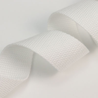 Polityester Biała Taśma Bawełniana ISO14001 Personalized Cotton Ribbon