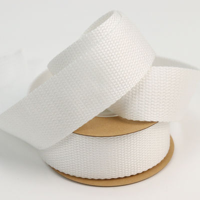 Polityester Biała Taśma Bawełniana ISO14001 Personalized Cotton Ribbon
