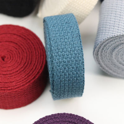 Wzornictwo prosty czarna wstążka bawełniana ODM 100 Cotton Grosgrain Ribbon