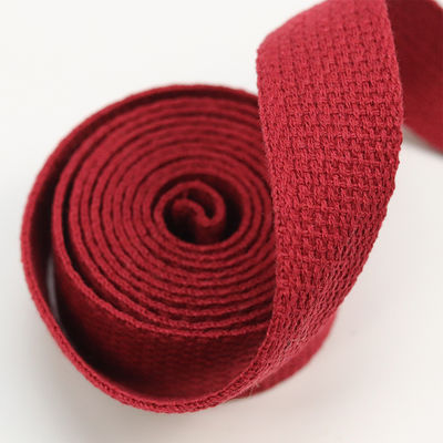 Wzornictwo prosty czarna wstążka bawełniana ODM 100 Cotton Grosgrain Ribbon