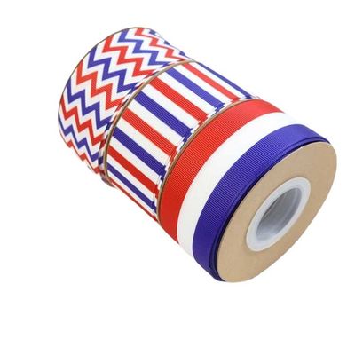 Tisk z atramentu poliestrowego taśma grosgrain przez Yard logo dostosowane