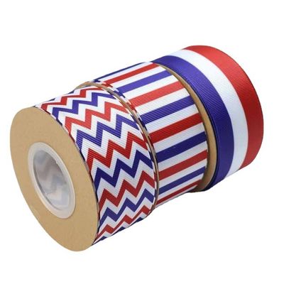 Tisk z atramentu poliestrowego taśma grosgrain przez Yard logo dostosowane