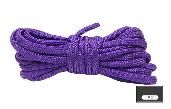 Kolorowe pomarańczowe liny z nylonu ISO9001 Podwójnie splecione liny z poliestru