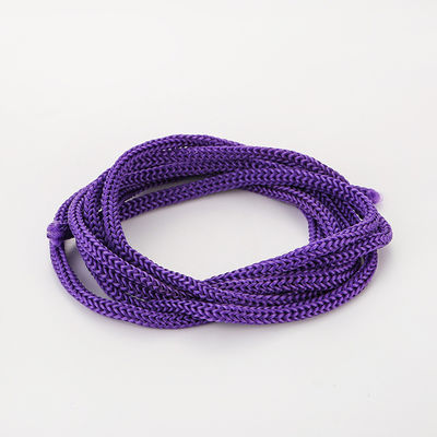 Różowa DIY 3mm Polypropylen Liny fioletowe Dwukrotnie splecione Polypropylen Liny