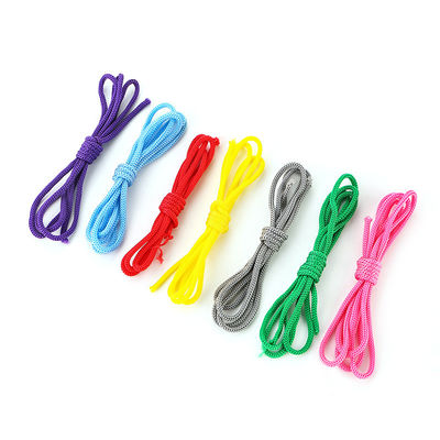 Różowa DIY 3mm Polypropylen Liny fioletowe Dwukrotnie splecione Polypropylen Liny