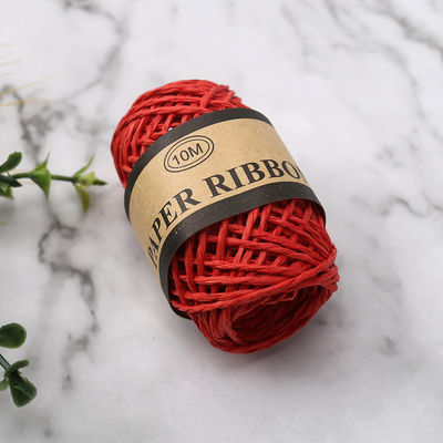 Kolorowa linia papierowa 2mm 10m Eco Friendly DIY Craft Paper Rope