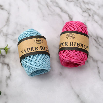 Kolorowa linia papierowa 2mm 10m Eco Friendly DIY Craft Paper Rope