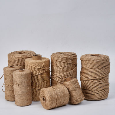 1mm-20mm Kolorowy Jute Twine ISO9001 Eco Friendly 6mm Jute
