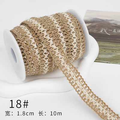 Świąteczna brązowa wstążka 5mm-45mm