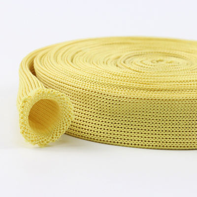 Płyty ognioodporne z dzianin żółtych 20 mm szerokości Kevlar Tubular Webbing