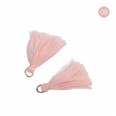 Kolorowy bawełniany Tassel 3cm Dekoracja odzieży Bawełniane nici Tassels