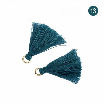 Kolorowy bawełniany Tassel 3cm Dekoracja odzieży Bawełniane nici Tassels
