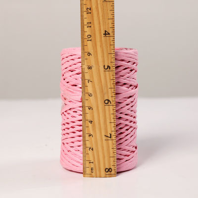 Żelazna liny 2mm Papierowa linia Eco DIY Skręcone papierowe liny biodegradowalne