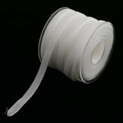 10mm*20Y Elastyczna wstążka z aksamitem Różowa aksamitna wstążka z przewodami ISO9001