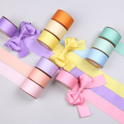 10mm-38mm*50y Polyester Cotton Ribbon Niestandardowy kolor Cotton Ribbon