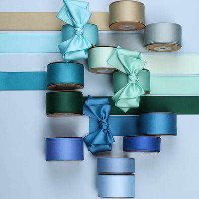 10mm-38mm*50y Polyester Cotton Ribbon Niestandardowy kolor Cotton Ribbon