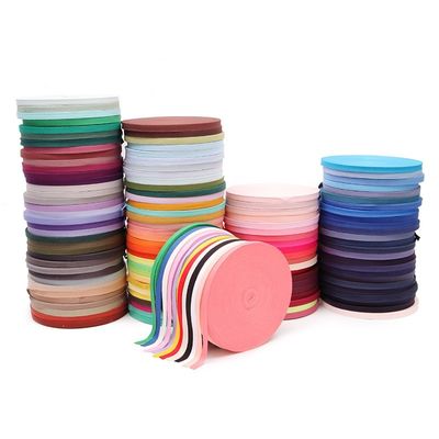 5mm-50mm*50y Herringbone Tkaną wstążkę bawełnianą