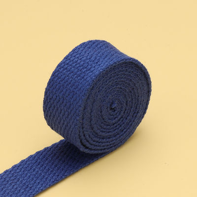 20mm-50mm Pogrubiony poliester bawełniany włókienniczy torebka szkolna plecak torebka podręczna paska płótnowe Solid Color Plain Weave Strap