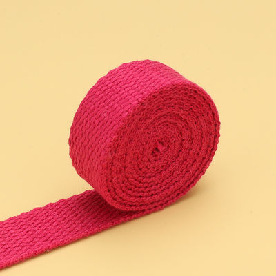 20mm-50mm Pogrubiony poliester bawełniany włókienniczy torebka szkolna plecak torebka podręczna paska płótnowe Solid Color Plain Weave Strap