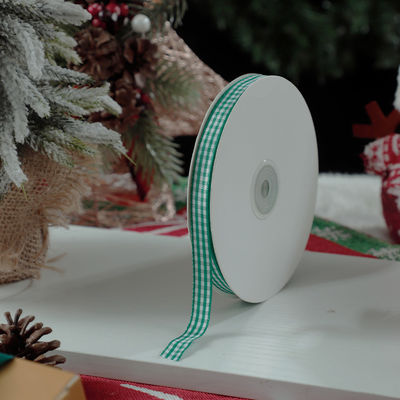 1cm*45m Chritsmas Drukowana wstążka do pakowania prezentów i akcesoriów odzieżowych