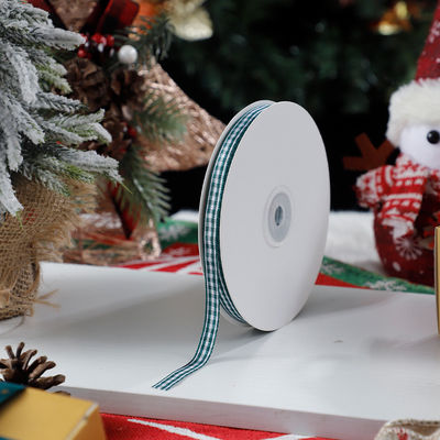 1cm*45m Chritsmas Drukowana wstążka do pakowania prezentów i akcesoriów odzieżowych