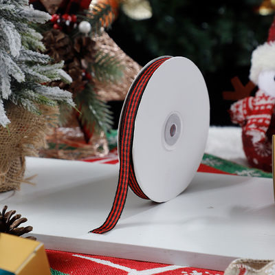 1cm*45m Chritsmas Drukowana wstążka do pakowania prezentów i akcesoriów odzieżowych