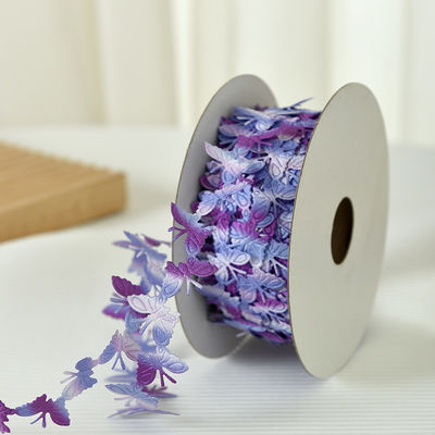 2cm*25y Ultrasonic Butterfly Ribbon do opakowań prezentów i akcesoriów odzieżowych
