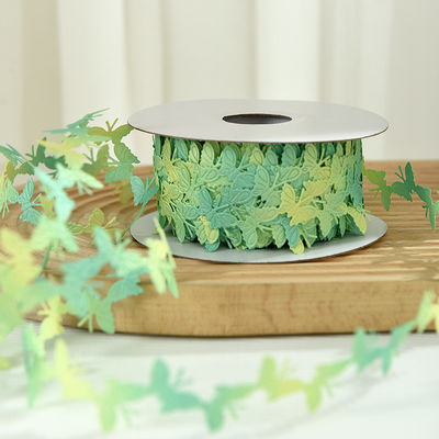 2cm*25y Ultrasonic Butterfly Ribbon do opakowań prezentów i akcesoriów odzieżowych