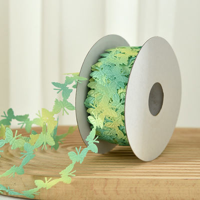 2cm*25y Ultrasonic Butterfly Ribbon do opakowań prezentów i akcesoriów odzieżowych