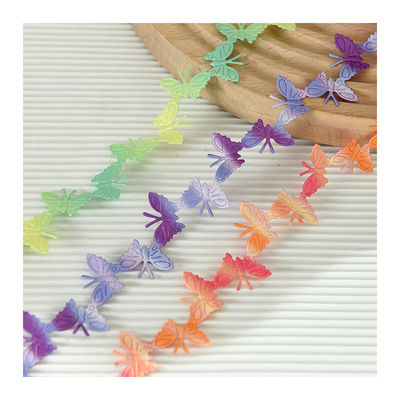 2cm*25y Ultrasonic Butterfly Ribbon do opakowań prezentów i akcesoriów odzieżowych