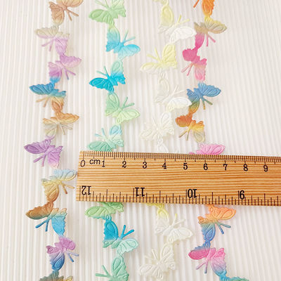 2cm*25y Ultrasonic Butterfly Ribbon do opakowań prezentów i akcesoriów odzieżowych