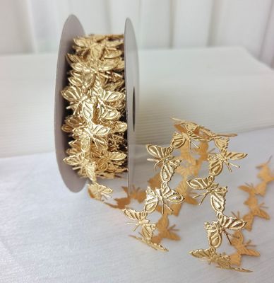 2cm*25y Ultrasonic Butterfly Ribbon do opakowań prezentów i akcesoriów odzieżowych