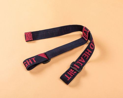 2.5cm Jacquard Elastyczna wstążka i wstążka do głowy lampy głowy światło i akcesoria do odzieży