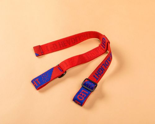 2.5cm Jacquard Elastyczna wstążka i wstążka do głowy lampy głowy światło i akcesoria do odzieży