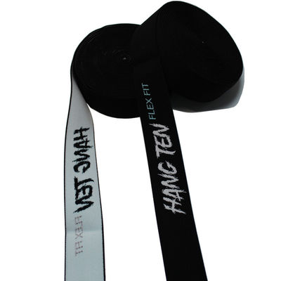 4.4cm Jacquard Customized Logo Elastyczna wstążka i wstążka do akcesoriów odzieżowych