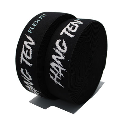 4.4cm Jacquard Customized Logo Elastyczna wstążka i wstążka do akcesoriów odzieżowych