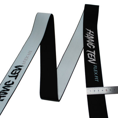 4.4cm Jacquard Customized Logo Elastyczna wstążka i wstążka do akcesoriów odzieżowych