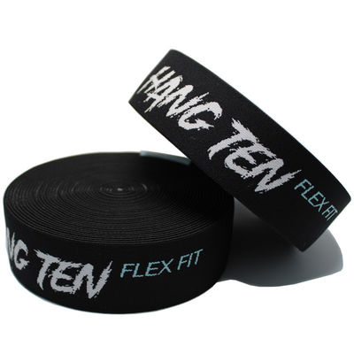 4.4cm Jacquard Customized Logo Elastyczna wstążka i wstążka do akcesoriów odzieżowych