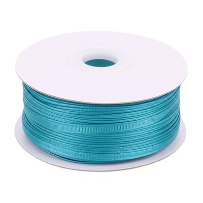 Wstążka do pakowania prezentów o szerokości 1/8 cala, wstążka z jednolitym wzorem, idealna do pakowania prezentów, pakowania i rękodzieła